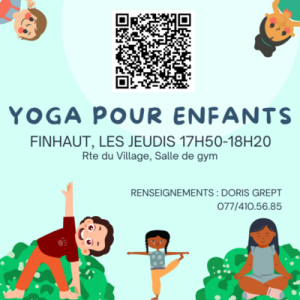 Yoga enfants Finhaut Valais